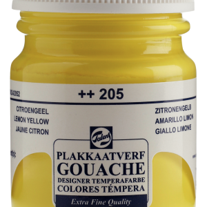 Talens Plakkaatverf Extra Fijn 50ml – Citroengeel
