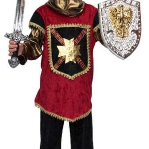 Kostuum Ridder Lance met kap – maat 128