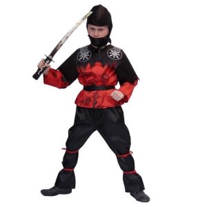 Ninja Blackbelt kostuum – Maat 128