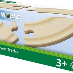 Brio Korte gebogen rails