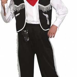 Kostuum cowboy luxe, 4-6 jaar