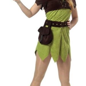 Kostuum Robin Girl met Tasje – maat 34