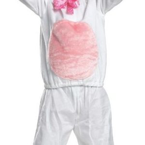 Kostuum Pluche Wit Konijn – maat 104