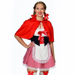 Kostuum Roodkapje (volwassenen) – maat 40