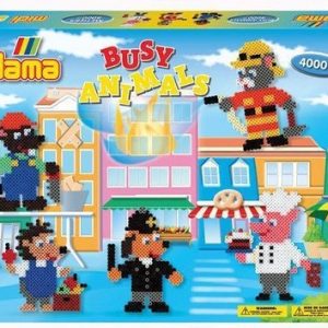 Hama gift box Busy animals