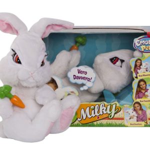 Konijn Milky met wortel