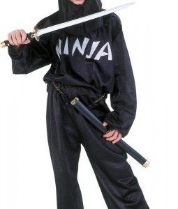 Kostuum Ninja Glans – maat 116