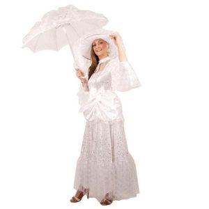 Kostuum Hofdame met hoed – maat 40