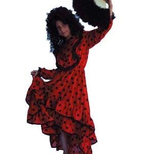 Kostuum Spaans meisje – maat 140