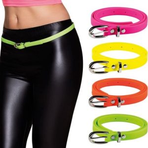 Riem (115×1,5cm) – neonkleuren (assorti) – 1 kleur
