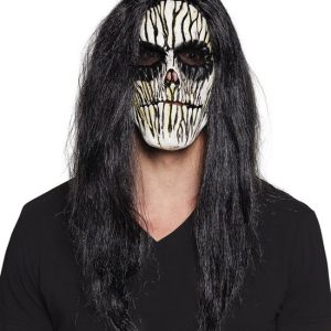 Gezichtsmasker (latex) – Voodoo met haar