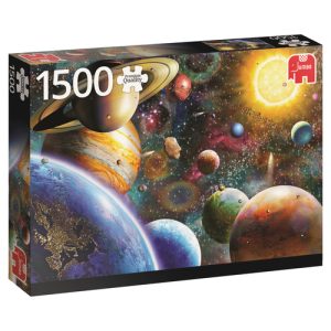 Jumbo Puzzel 1500stuks Planeten in de ruimte