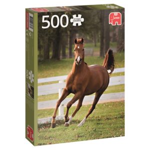Jumbo Puzzel (500stuks) – Het spelende veulen