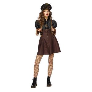 Steampunk Stewardess kostuum – Maat 36