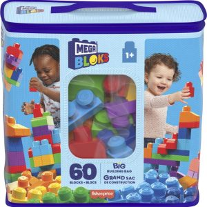 Mega Bloks First Builders – Grote bouwtas 60-delig (classic)