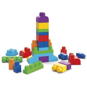 Mega Bloks First Builders – Grote bouwtas 60-delig (classic)