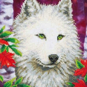 Diamond Dotz – White Wolf 46x35cm