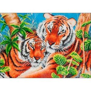 Diamond Dotz – Tender Tigers 52x37cm