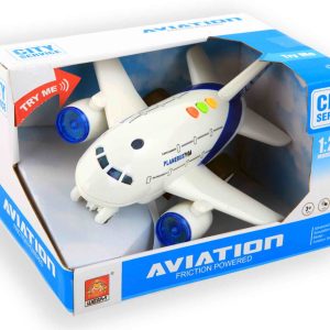 Vliegtuig met licht/geluid – 19cm
