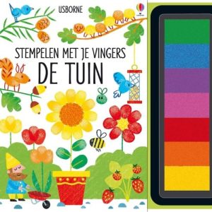 Stempelen met je vingers – De tuin