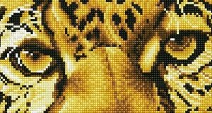 Diamond Dotz – Leopard Spy 50x23cm