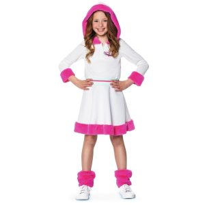 K3 – Verkleedjurkje “DROMEN” met beenwarmers – maat 9 tot 11 jaar