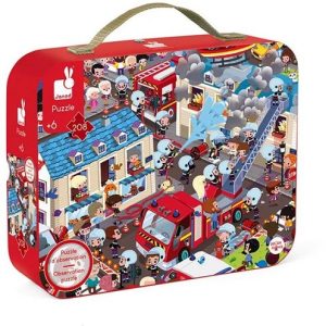 Observatie puzzel (208stuks) in koffer – Brandweer