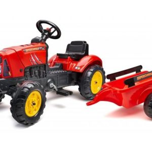 Tractor Supercharger + aanhangwagen – rood