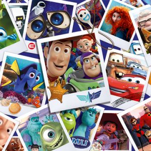 Jumbo Puzzel 1000 st Disney pix collection pixar