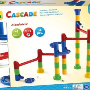 Cascade knikkerbaan curve