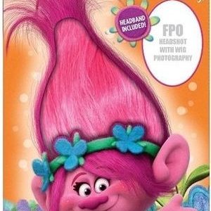 Trolls koningin poppy pruik