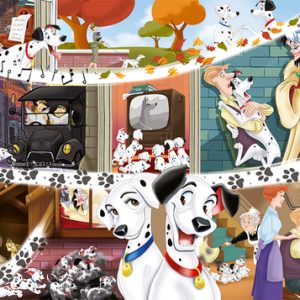 Jumbo Puzzel (1000stuks) Disney Classic Collection – 101 Dalmatiërs