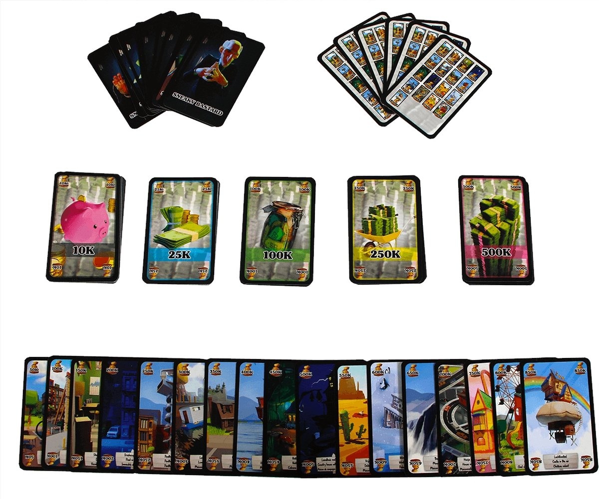 999 Games - Sneaky Bastard (kaartspel) - Afbeelding 4