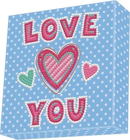 Diamond Dotz - Love You 15x15cm