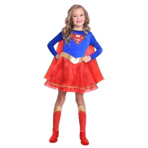 Super-Girl – Kostuum Classic, 8-10 jaar
