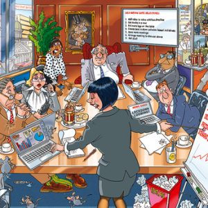 Wasgij Destiny 24 – Business As Usual! (1000 stukjes)