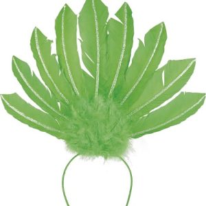 Diadeem Samba – neon groen