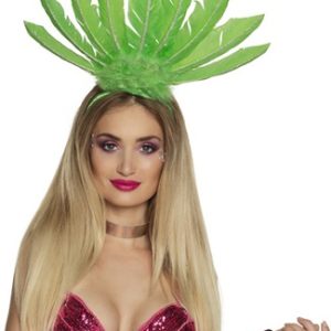 Diadeem Samba – neon groen