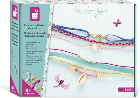 Janod Atelier - 2 Boheemse armbanden met meerdere rijen