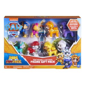 Paw Patrol – Cat Pack Gift Pack (4 Pups & 4 Katten)