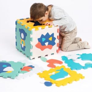 Ludi Tegels (foam) Dieren – 9stuks