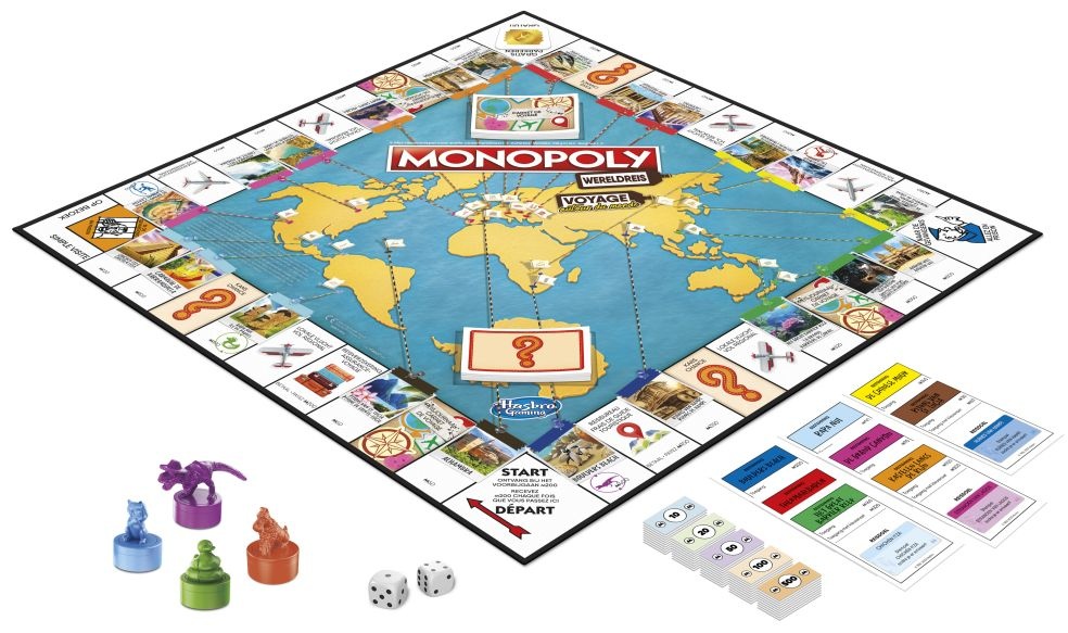 Monopoly - Wereldreis - Afbeelding 3