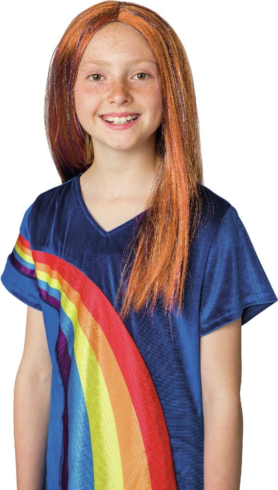 K3 - Pruik met glitter extensions - Hanne