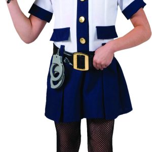Kostuum Politie-agente Amy – Maat 128