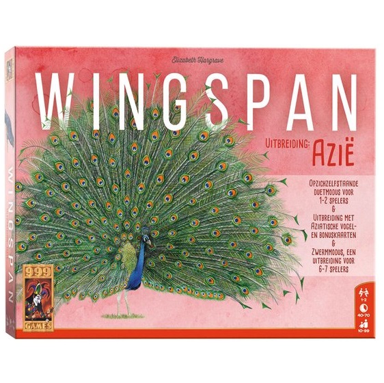 999 Games - Wingspan - Azië (uitbreiding)
