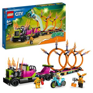 LEGO City Stuntz Stunttruck & Ring of Fire-uitdaging – 60357