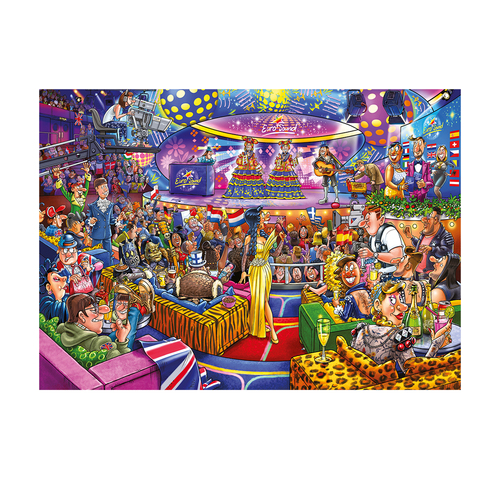 Wasgij Mystery 25 - Eurosound Contest! (1000 Stukjes) - Afbeelding 4