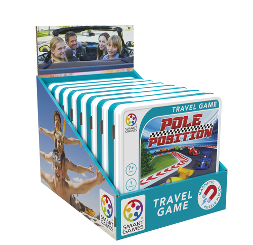 Smart Games Magnetic Travel - Pole Position (tin box) - Afbeelding 3