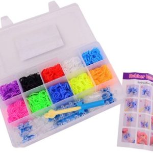 Loom Bandjes Set in opbergdoos – 3000-delig