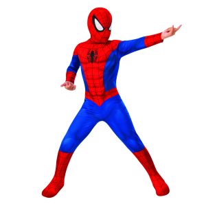 DC Spider-Man Classic kostuum (Kind) 8-10 Jaar